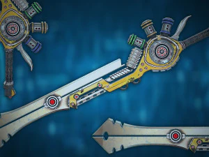 Fantasy Sword 14 3D Model