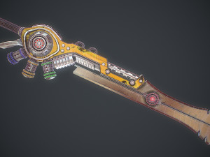 Fantasy Sword 14 Model 3D
