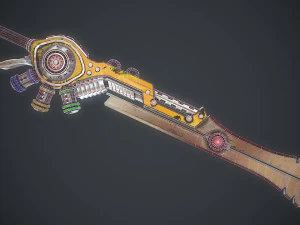 Fantasy Sword 14 3D Model