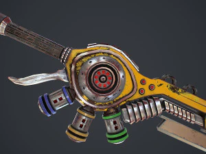 Fantasy Sword 14 3D Model