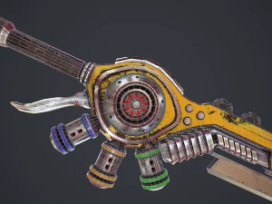 Fantasy Sword 14 3D Model