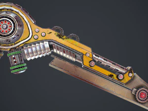 Fantasy Sword 14 3D Model