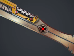 Fantasy Sword 14 3D Model