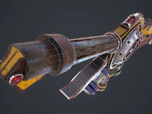 Fantasy Sword 14 3D Model