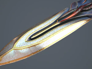 Fantasy Sword 15 3D Model