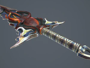 Fantasy Sword 15 3D Model