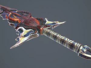 Fantasy Sword 15 3D Model