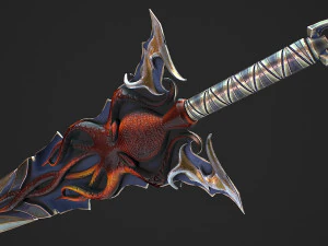 Fantasy Sword 15 3D Model