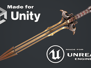 Fantasy Sword 16 3D मॉडल