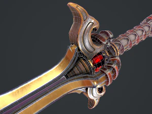 Fantasy Sword 16 3D Model