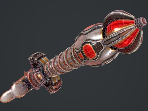 Fantasy Sword 16 3D Model