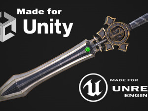 Fantasy Sword 17 3D 模型