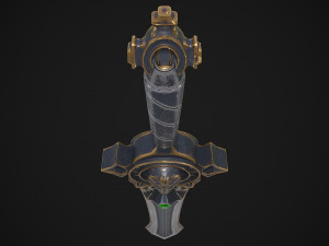 Fantasy Sword 17 3D 模型