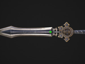 Fantasy Sword 17 3D 模型