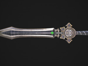 Fantasy Sword 17 3D 模型