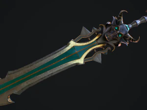 ファンタジーソード 18 3Dモデル