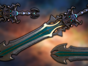 Fantasy Sword 18 Modelo 3D
