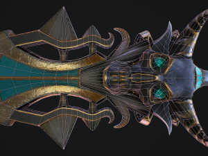 Fantasy Sword 18 Modelo 3D