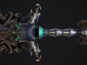 Fantasy Sword 18 3D Model