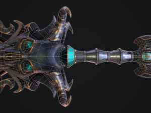 Fantasy Sword 18 Modelo 3D