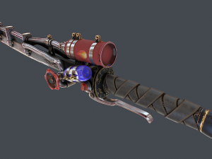 Fantasy Sword 20 3D Model