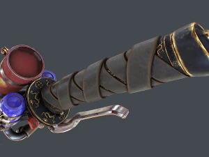 Fantasy Sword 20 3D Model