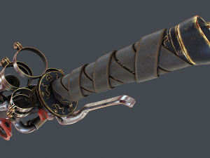 Fantasy Sword 20 3D Model