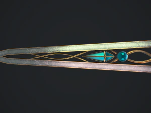 Fantasy-Schwert 21 3D Modell