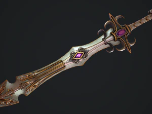 Spada fantastica 22 Modello 3D