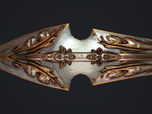 Fantasy Sword 22 Model 3D