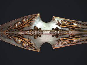 Fantasy Sword 22 Model 3D