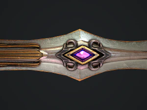 Fantasy Sword 22 3D Model