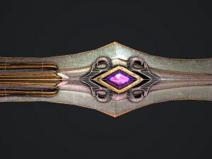 Fantasy Sword 22 3D Model