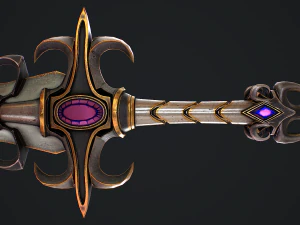 Fantasy Sword 22 3D Model