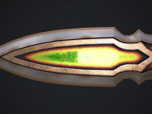 Fantasy Sword 23 3D Model