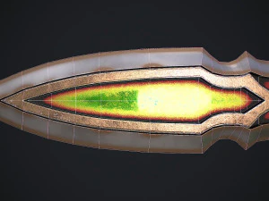 Fantasy Sword 23 3D Model