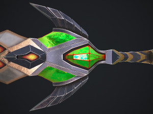 Fantasy Sword 23 Model 3D