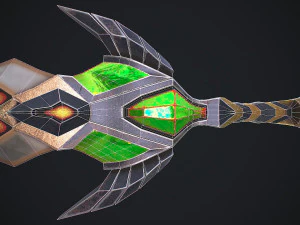 Fantasy Sword 23 3D Model