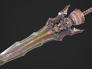 Imperial Sword 3D 모델