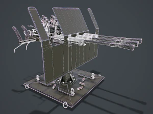 Machine G Turret 3D Model