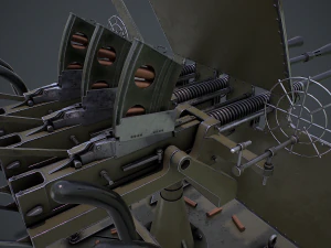 Machine G Turret 3D Model