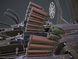 Machine G Turret 3D 模型