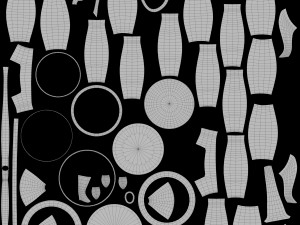 Tea Set 3D-Modell