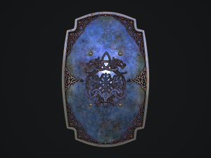 Medieval Shield  3D Model