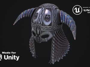 Medieval Helmet Model 3D