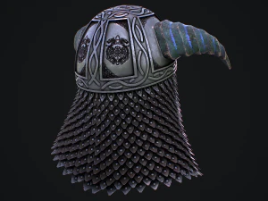 Medieval Helmet 3D Model