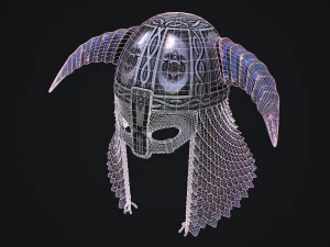 Medieval Helmet 3D Model