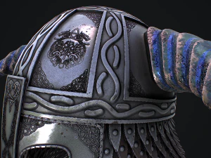 Medieval Helmet 3D Model