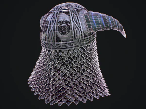Medieval Helmet 3D Model
