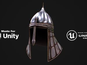 Medieval Helmet 2 3D Model